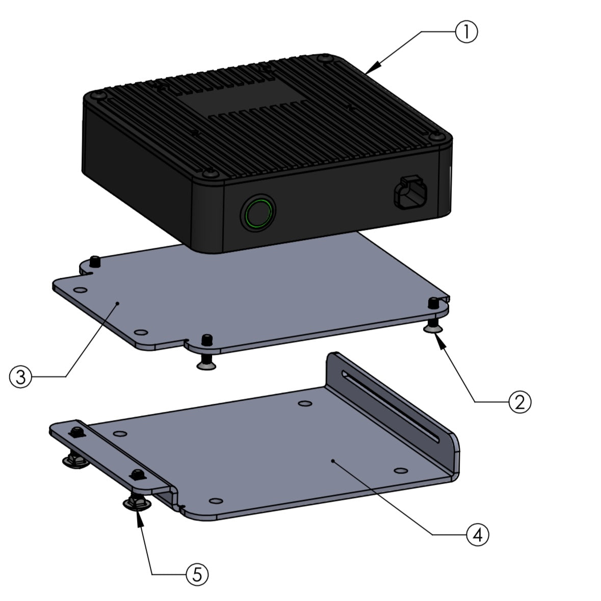 HSM QUICK RELEASE MOUNT FOR STAR STREAM PRO